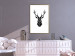 Wall Poster Harmonious Deer - deer figure created from geometric shapes 125109 additionalThumb 13