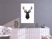 Wall Poster Harmonious Deer - deer figure created from geometric shapes 125109 additionalThumb 17
