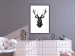 Wall Poster Harmonious Deer - deer figure created from geometric shapes 125109 additionalThumb 3