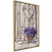 Poster Secret Lavender Bouquet - purple flowers on background of wooden planks 128409 additionalThumb 12