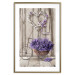 Poster Secret Lavender Bouquet - purple flowers on background of wooden planks 128409 additionalThumb 17