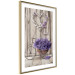 Poster Secret Lavender Bouquet - purple flowers on background of wooden planks 128409 additionalThumb 7