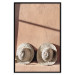 Wall Poster Sunlit Couple - two hats in the sunlight against a wall 129509 additionalThumb 16