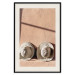 Wall Poster Sunlit Couple - two hats in the sunlight against a wall 129509 additionalThumb 19