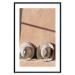 Wall Poster Sunlit Couple - two hats in the sunlight against a wall 129509 additionalThumb 15