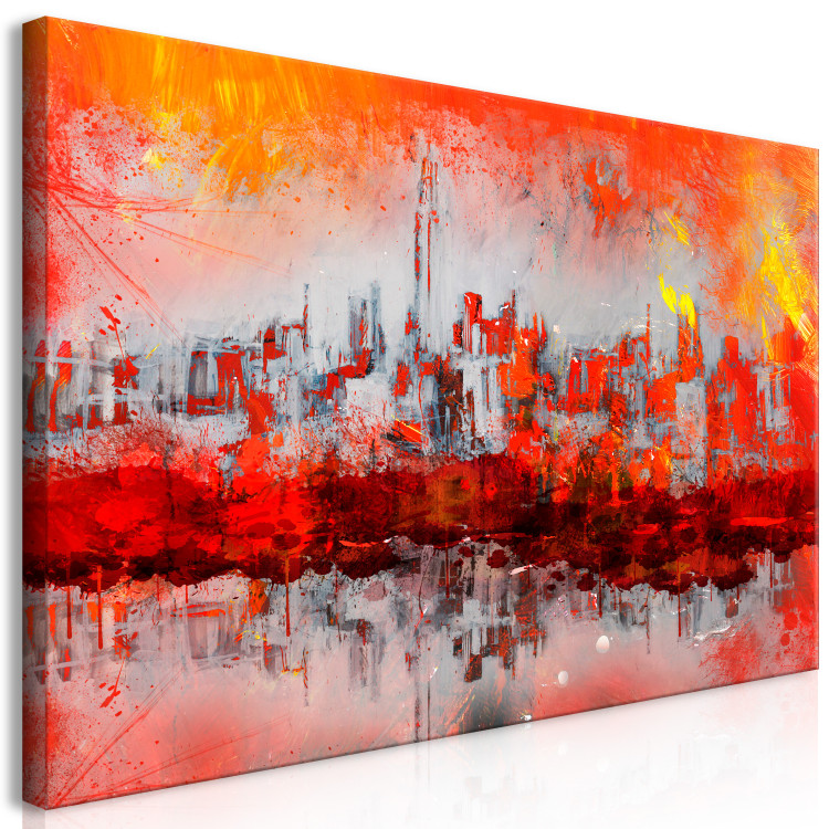 Large canvas print New York Sunset II [Large Format] 131509 additionalImage 3