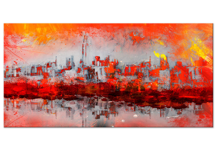 Large canvas print New York Sunset II [Large Format] 131509