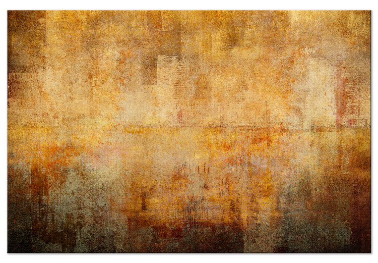 Canvas Print Power of Thoughts (1-piece) Wide - abstract orange texture 134709