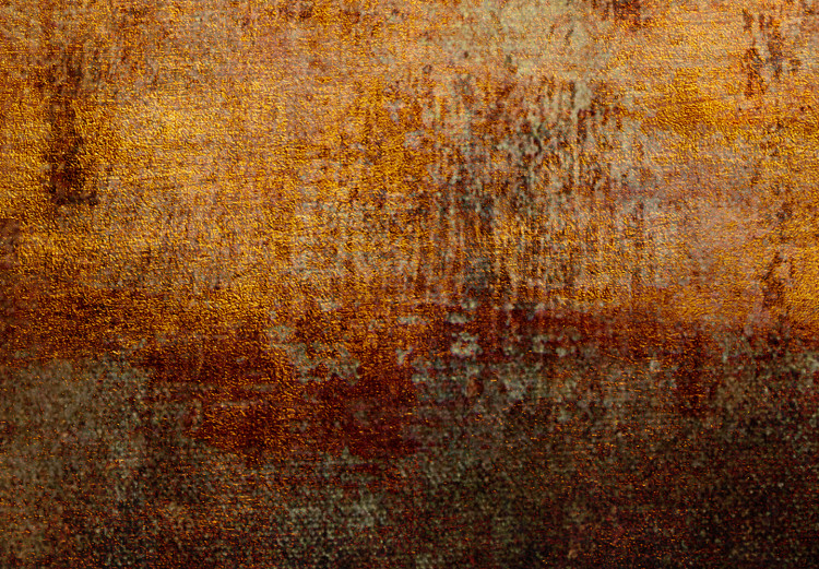Canvas Print Power of Thoughts (1-piece) Wide - abstract orange texture 134709 additionalImage 5