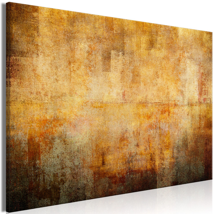 Canvas Print Power of Thoughts (1-piece) Wide - abstract orange texture 134709 additionalImage 2