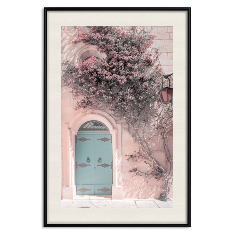Wall Poster Blue Doors - summer landscape overlooking Italian architecture 135909 additionalImage 19