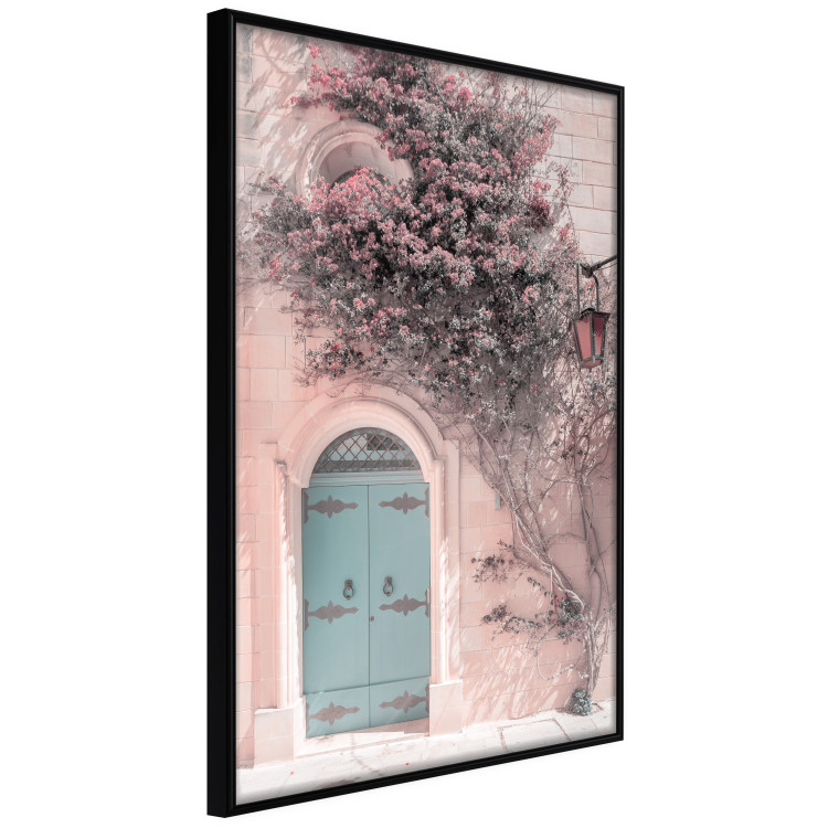 Wall Poster Blue Doors - summer landscape overlooking Italian architecture 135909 additionalImage 4