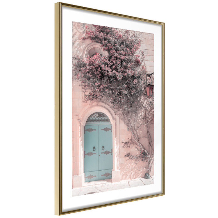Wall Poster Blue Doors - summer landscape overlooking Italian architecture 135909 additionalImage 2