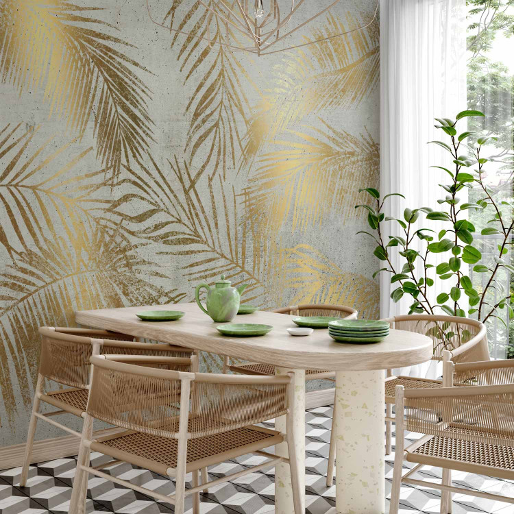 Wall Mural Circle of Palm Trees - Bright Tropical Composition 138209 additionalImage 7