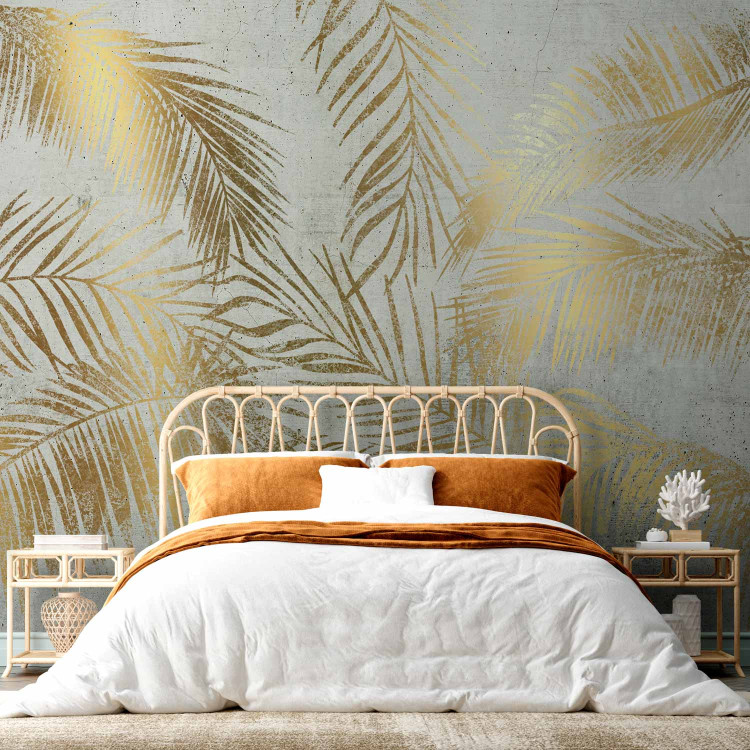 Wall Mural Circle of Palm Trees - Bright Tropical Composition 138209 additionalImage 2