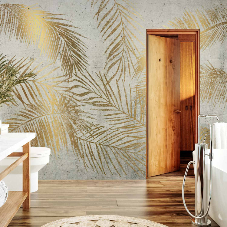 Wall Mural Circle of Palm Trees - Bright Tropical Composition 138209 additionalImage 8