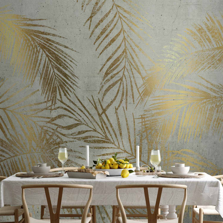 Wall Mural Circle of Palm Trees - Bright Tropical Composition 138209 additionalImage 6
