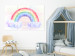Canvas Print Rainbow Day (3-piece) - colorful watercolor-painted composition 142309 additionalThumb 3