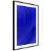 Wall Poster Abstract Relief - Blue Structure of Matter and 3D Shapes 149709 additionalThumb 7