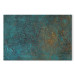 Print On Glass Azure Mirror - Dark Green Abstract Composition [Glass] 151509 additionalThumb 2