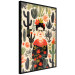 Wall Poster Frida in the Desert - A Composition With the Painter and Cacti in the Background 152209 additionalThumb 4