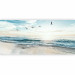 Wall Mural Lonely Beach - Seascape With Rough Waves and Birds 160009 additionalThumb 5