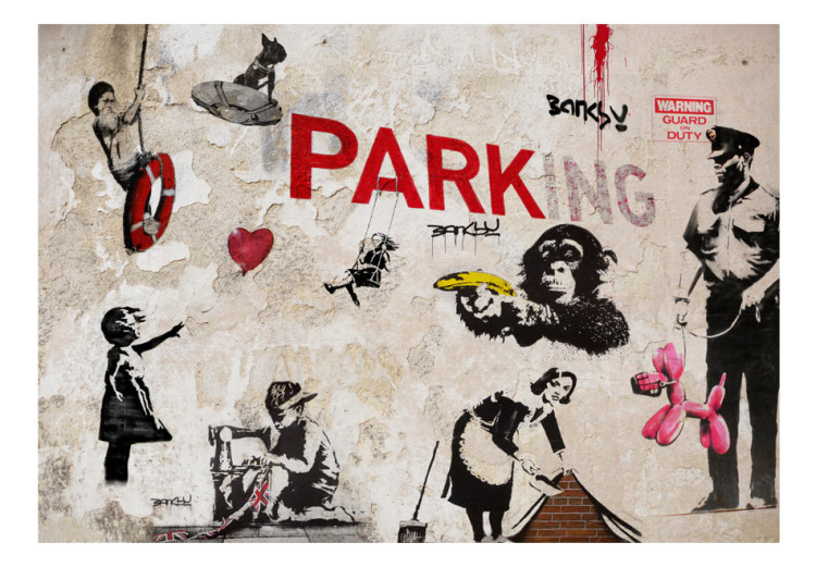 Wall Mural [Banksy] Graffiti Collage 65709 additionalImage 1