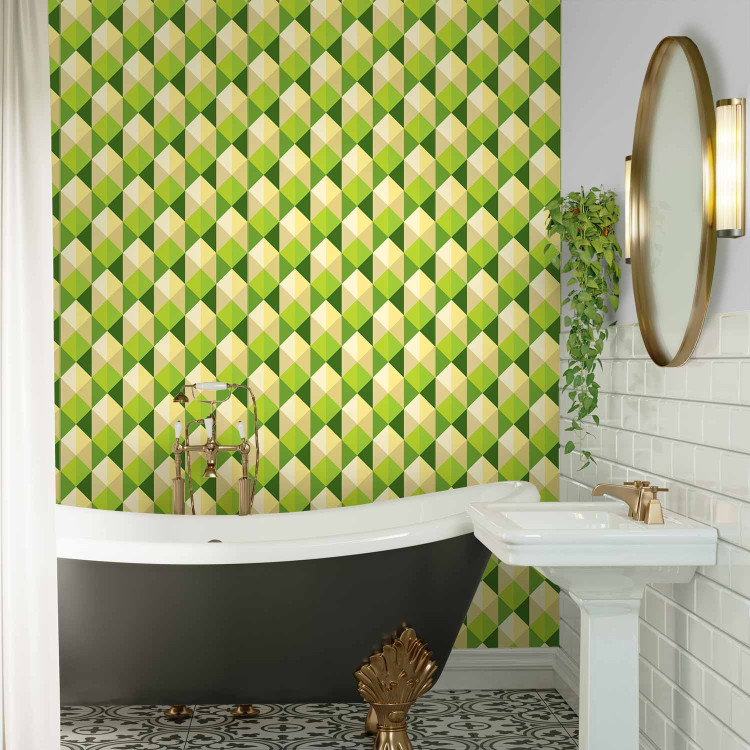 Wallpaper Geometric meadow 89409 additionalImage 10