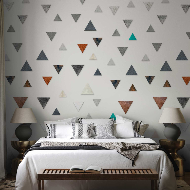 Modern Wallpaper Magma Triangular Harmony  89609 additionalImage 3