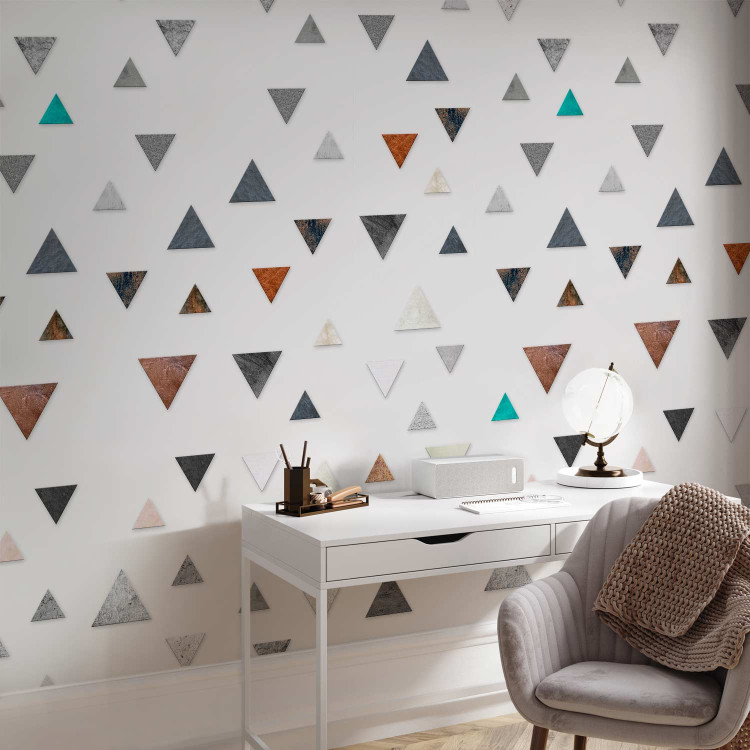 Modern Wallpaper Magma Triangular Harmony  89609 additionalImage 4