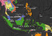 Decorative Pinboard Maps: Dark Depth [Cork Map] 96109 additionalThumb 5