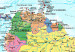 Decorative Pinboard Maps: The World of Diversity [Cork Map] 98009 additionalThumb 3