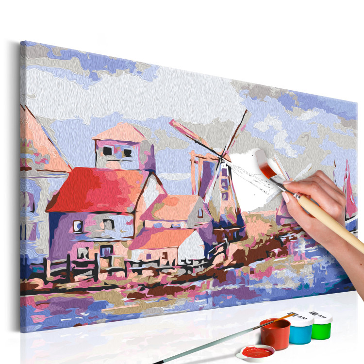 Paint by number Windmills (Landscape) 107119 additionalImage 3