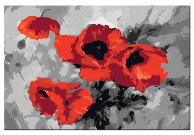 Paint by number Bouquet of Poppies 107519 additionalImage 6