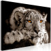Canvas Magic Eyes (1-part) Wide - Predatory Cat in Gray Motif 108219 additionalThumb 2