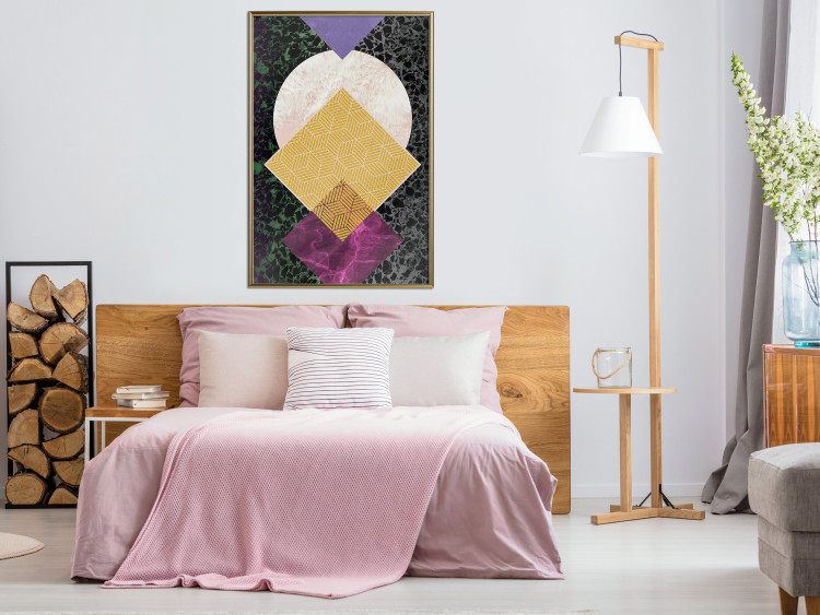 Wall Poster Terrazzo Geometry - colorful geometric abstraction in various designs 117219 additionalImage 7