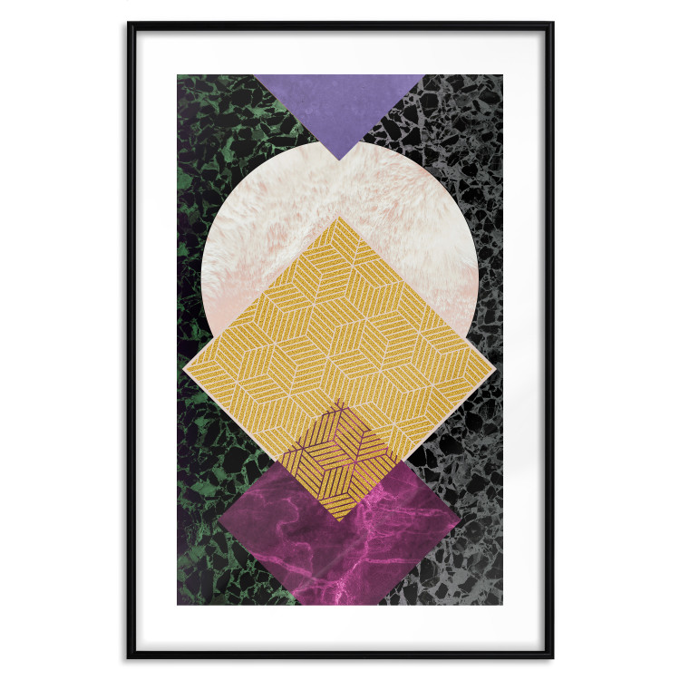Wall Poster Terrazzo Geometry - colorful geometric abstraction in various designs 117219 additionalImage 15