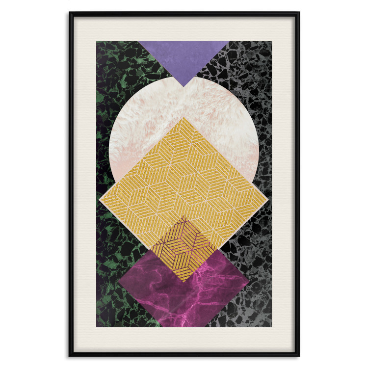 Wall Poster Terrazzo Geometry - colorful geometric abstraction in various designs 117219 additionalImage 18