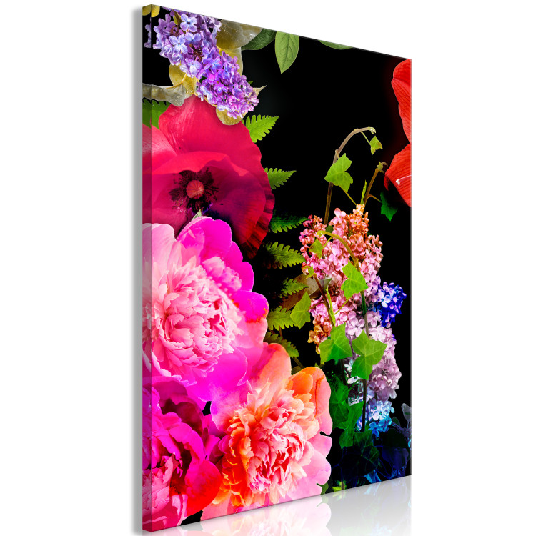 Canvas Art Print The power of nature - bright colours of flowers and vegetation 118319 additionalImage 2