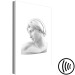 Canvas Stone profile - a Renaissance bust detail on a white background 119119 additionalThumb 6