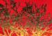Canvas Print Alien landscape - a disturbing tree on an abstract red background 122319 additionalThumb 5
