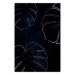 Poster Galactic Monstera - abstract neon monstera leaf in space 122619