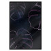 Poster Galactic Monstera - abstract neon monstera leaf in space 122619 additionalThumb 18