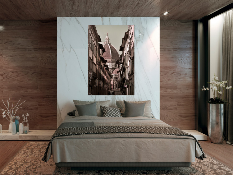 Wall Poster Florence - street architecture in Italy with backdrop of historic palace 123619 additionalImage 23