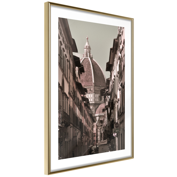 Wall Poster Florence - street architecture in Italy with backdrop of historic palace 123619 additionalImage 8