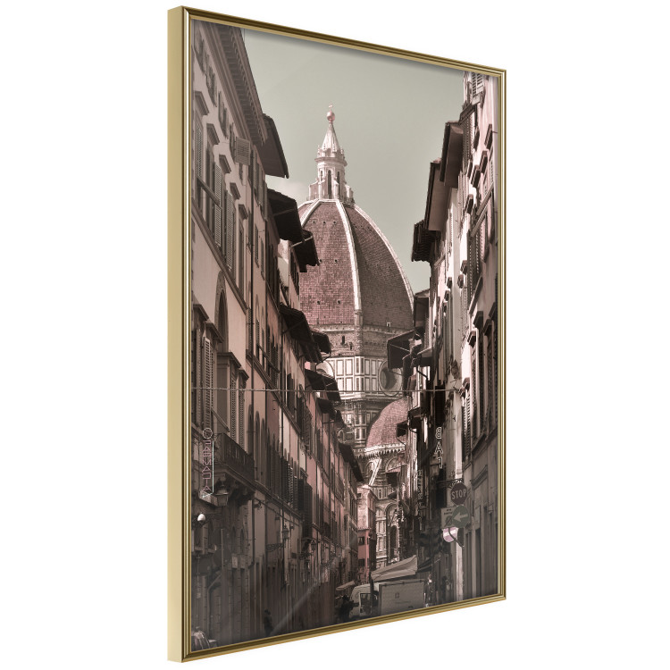 Wall Poster Florence - street architecture in Italy with backdrop of historic palace 123619 additionalImage 12