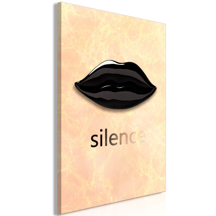 Canvas Print Sweet Silence (1 Part) Vertical 125719 additionalImage 2