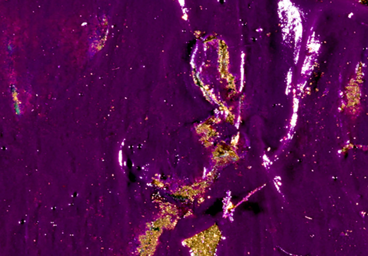 Large canvas print Purple Wave II [Large Format] 128619 additionalImage 5