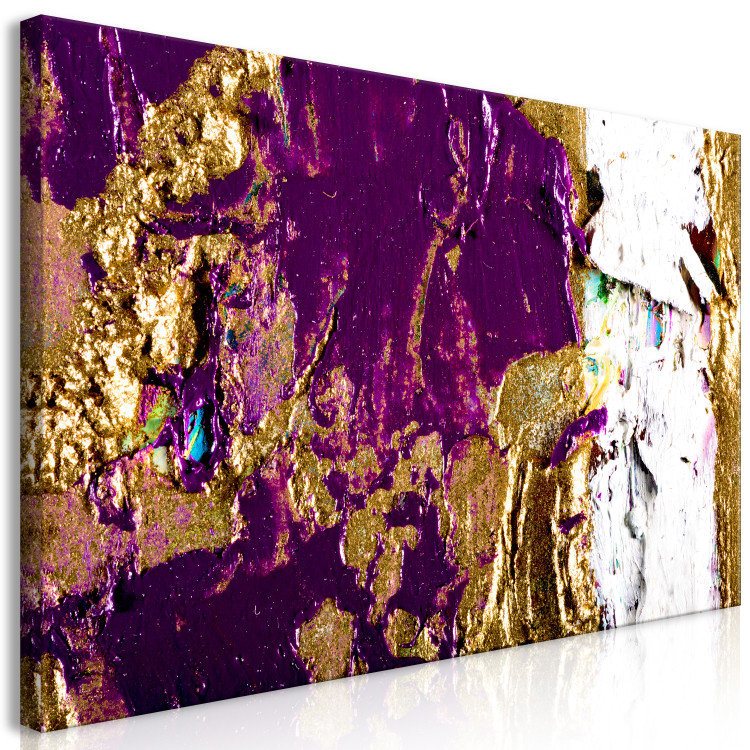 Large canvas print Purple Wave II [Large Format] 128619 additionalImage 3