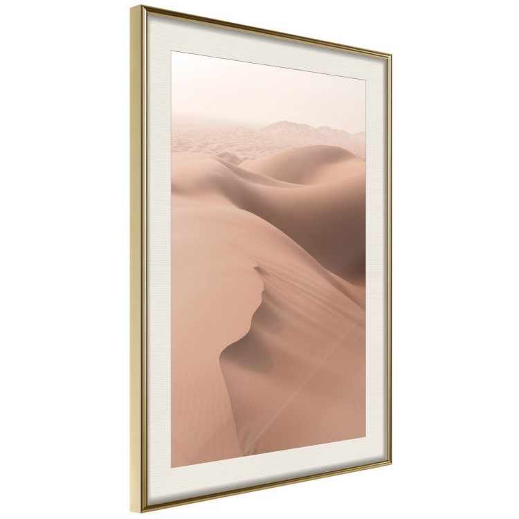 Wall Poster Sandy Space - landscape of sand dunes on brown desert 129719 additionalImage 3